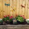 3 Pieces Metal Dragonfly Wall Decor Outdoor Garden Fence Art,Hanging Decorations for Living Room, Bedroom,